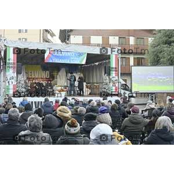 indimenticabili protagoniste della leggendaria Valanga Rosa, tratto indelebile e glorioso nella storia dello sci italiano – Claudia Giordani, Daniela Zini, Maria Rosa Quario, 12 Febbraio 2026 Selvino BG Italia foto Tiziano Manzoni Lapresse