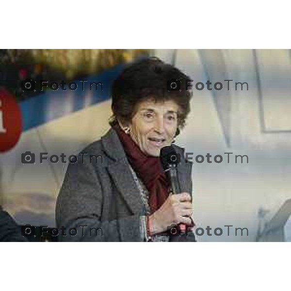 indimenticabili protagoniste della leggendaria Valanga Rosa, tratto indelebile e glorioso nella storia dello sci italiano Maria Rosa Quario, (mamma di Federica Brignone) 12 Febbraio 2026 Selvino BG Italia foto Tiziano Manzoni Lapresse