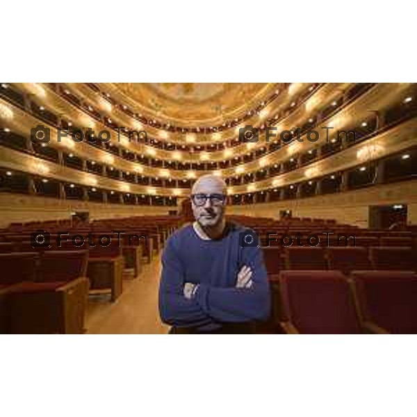 Riccardo Frizza nominato nuovo direttore artistico dopo Francesco Micheli 12 Febbraio 2026 Italia Bergamo foto Tiziano Manzoni Lapresse