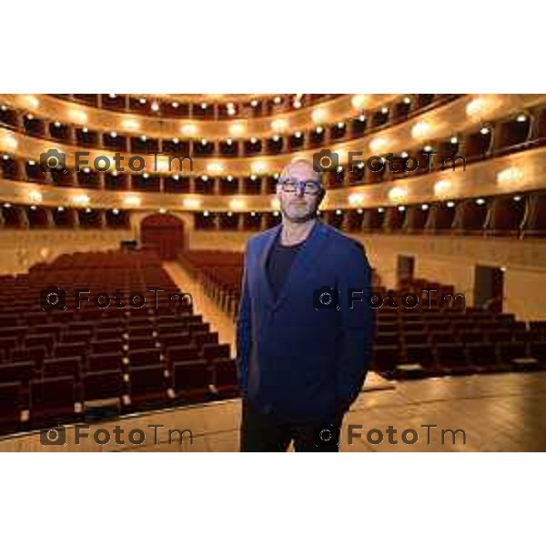 Riccardo Frizza nominato nuovo direttore artistico dopo Francesco Micheli 12 Febbraio 2026 Italia Bergamo foto Tiziano Manzoni Lapresse