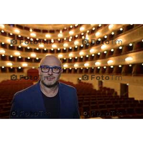 Riccardo Frizza nominato nuovo direttore artistico dopo Francesco Micheli 12 Febbraio 2026 Italia Bergamo foto Tiziano Manzoni Lapresse