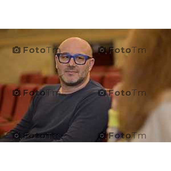Riccardo Frizza nominato nuovo direttore artistico dopo Francesco Micheli 12 Febbraio 2026 Italia Bergamo foto Tiziano Manzoni Lapresse