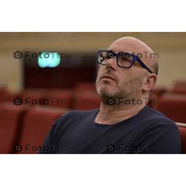 Riccardo Frizza nominato nuovo direttore artistico dopo Francesco Micheli 12 Febbraio 2026 Italia Bergamo foto Tiziano Manzoni Lapresse