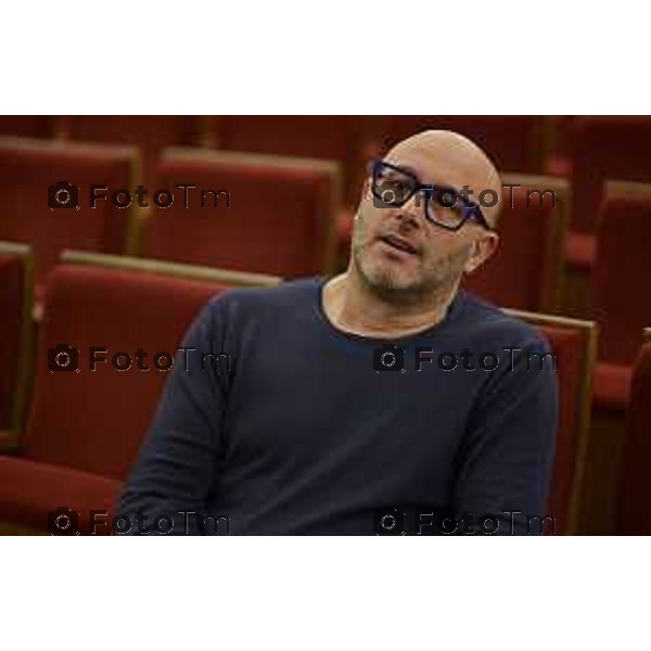 Riccardo Frizza nominato nuovo direttore artistico dopo Francesco Micheli 12 Febbraio 2026 Italia Bergamo foto Tiziano Manzoni Lapresse