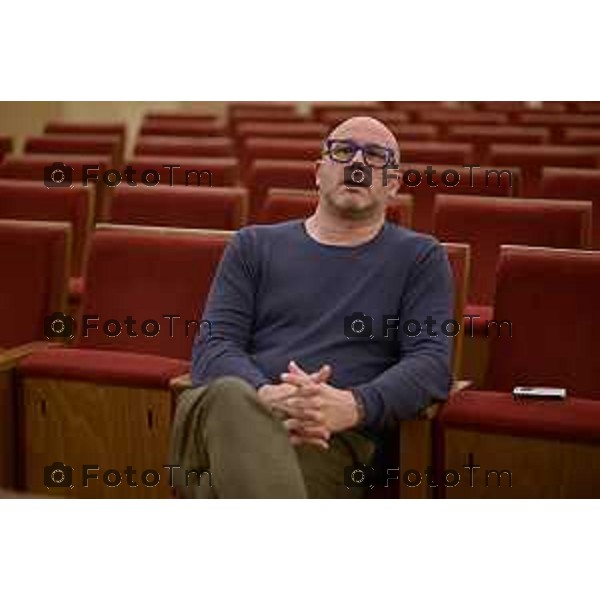 Riccardo Frizza nominato nuovo direttore artistico dopo Francesco Micheli 12 Febbraio 2026 Italia Bergamo foto Tiziano Manzoni Lapresse