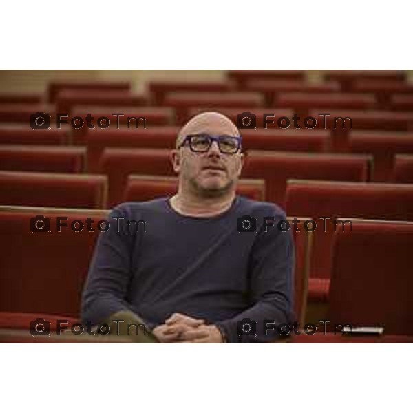 Riccardo Frizza nominato nuovo direttore artistico dopo Francesco Micheli 12 Febbraio 2026 Italia Bergamo foto Tiziano Manzoni Lapresse