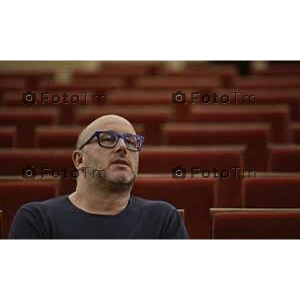 Riccardo Frizza nominato nuovo direttore artistico dopo Francesco Micheli 12 Febbraio 2026 Italia Bergamo foto Tiziano Manzoni Lapresse