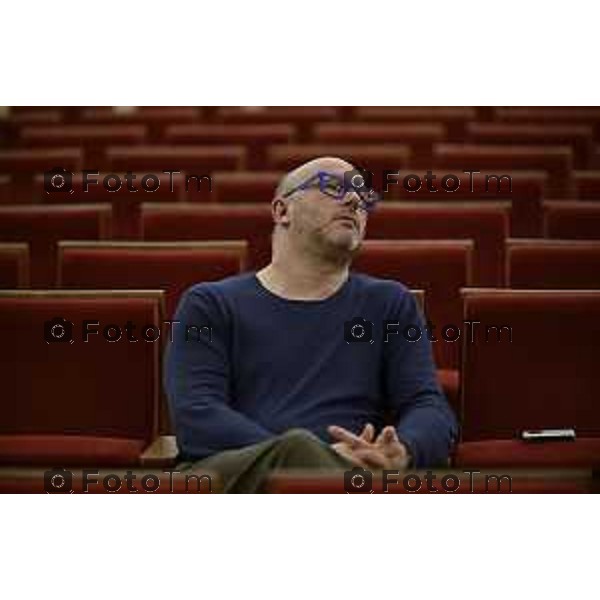 Riccardo Frizza nominato nuovo direttore artistico dopo Francesco Micheli 12 Febbraio 2026 Italia Bergamo foto Tiziano Manzoni Lapresse