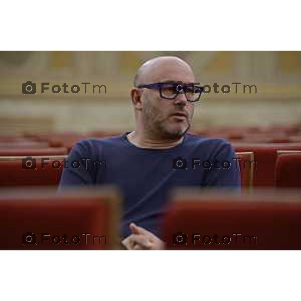 Riccardo Frizza nominato nuovo direttore artistico dopo Francesco Micheli 12 Febbraio 2026 Italia Bergamo foto Tiziano Manzoni Lapresse