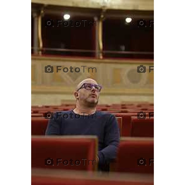 Riccardo Frizza nominato nuovo direttore artistico dopo Francesco Micheli 12 Febbraio 2026 Italia Bergamo foto Tiziano Manzoni Lapresse