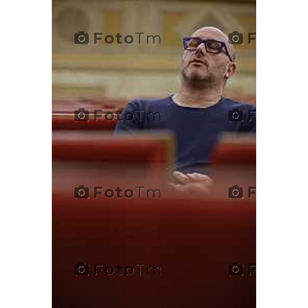 Riccardo Frizza nominato nuovo direttore artistico dopo Francesco Micheli 12 Febbraio 2026 Italia Bergamo foto Tiziano Manzoni Lapresse