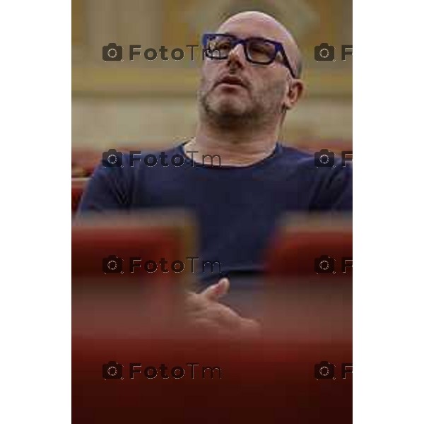 Riccardo Frizza nominato nuovo direttore artistico dopo Francesco Micheli 12 Febbraio 2026 Italia Bergamo foto Tiziano Manzoni Lapresse