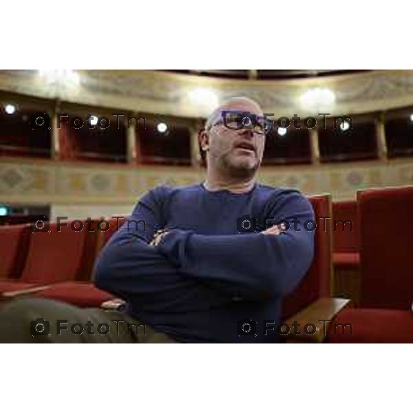 Riccardo Frizza nominato nuovo direttore artistico dopo Francesco Micheli 12 Febbraio 2026 Italia Bergamo foto Tiziano Manzoni Lapresse