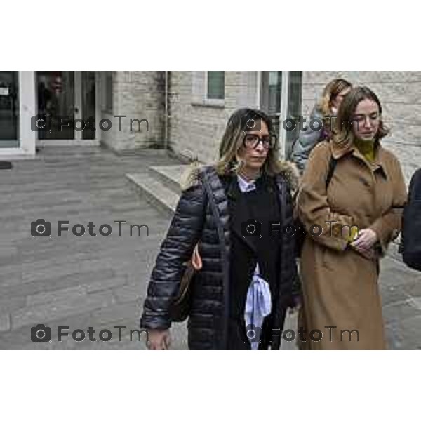 Bergamo. La Corte d’Assise ha condannato all’ergastolo Moussa Sangare per l’omicidio di Sharon Verzeni nella foto l\'avvocato Tiziana Bacicca nuovo legale di Sangare 25 Febbraio 2026 Bergamo Italia foto Tiziano Manzoni Lapresse