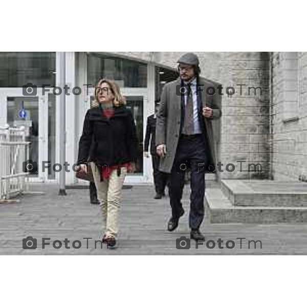 Bergamo. La Corte d’Assise ha condannato all’ergastolo Moussa Sangare per l’omicidio di Sharon Verzeni nella foto procuratore aggiunto Maria Cristina Rota 25 Febbraio 2026 Bergamo Italia foto Tiziano Manzoni Lapresse