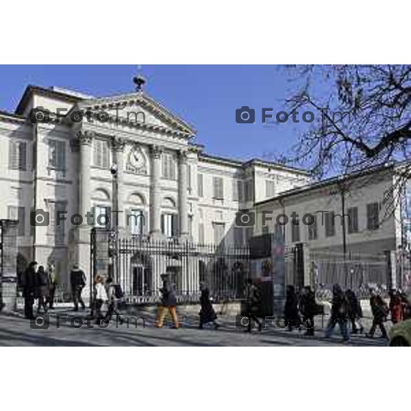 Bergamo dopo più di un secolo saranno riunite le 74 carte del mazzo Colleoni, conservate tra Accademia Carrara di Bergamo, The Morgan Library & Museum di NYC con Maria Luisa Pacelli Elena Carnevali Sergio Gandi 26 Febbraio 2026 bg Italia foto Tiziano Manzoni Lapresse