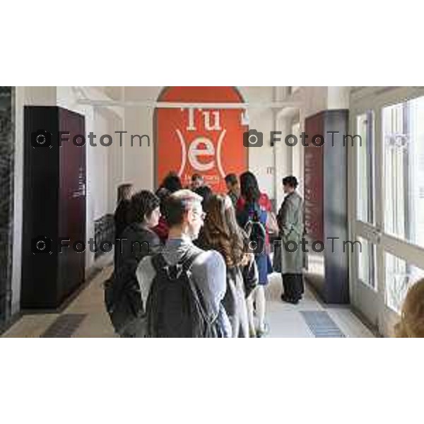 Bergamo dopo più di un secolo saranno riunite le 74 carte del mazzo Colleoni, conservate tra Accademia Carrara di Bergamo, The Morgan Library & Museum di NYC con Maria Luisa Pacelli Elena Carnevali Sergio Gandi 26 Febbraio 2026 bg Italia foto Tiziano Manzoni Lapresse