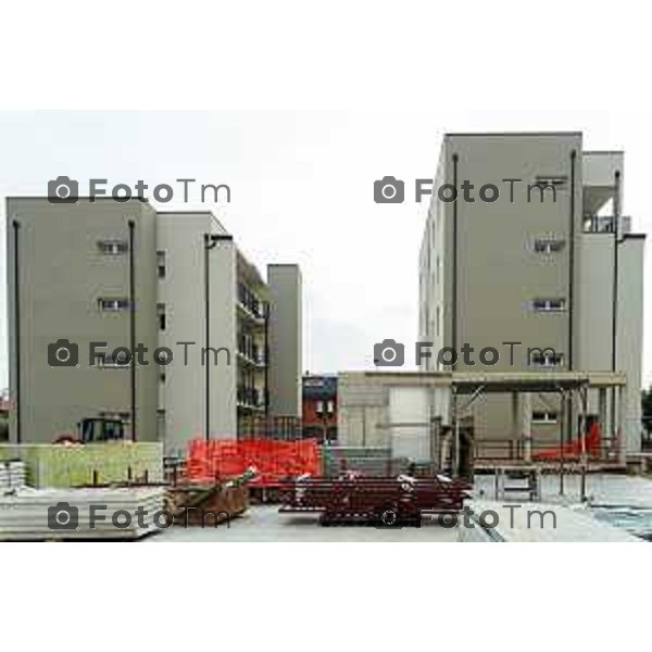 Bergamo, 2 marzo 2026 - Il Ministro delle Infrastrutture Matteo Salvini fa visita al cantiere ALER di via Tommaso Grossi e al cantiere RFI della prossima stazione di Orio Al Serio Aeroporto.