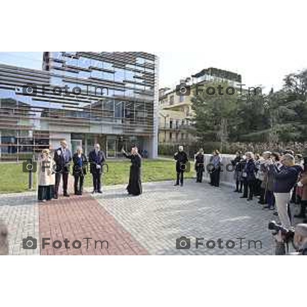 Bergamo Università inaugurazione polo multifunzionale di via F.lli Calvi, 10, destinato a diventare un punto di riferimento per la vita accademica e per i servizi agli studenti nel centro cittadino. 3 Marzo 2026 Bergamo Italia foto Tiziano Manzoni Lapresse