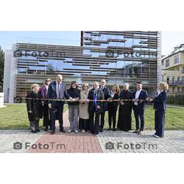 Bergamo Università inaugurazione polo multifunzionale di via F.lli Calvi, 10, destinato a diventare un punto di riferimento per la vita accademica e per i servizi agli studenti nel centro cittadino. 3 Marzo 2026 Bergamo Italia foto Tiziano Manzoni Lapresse