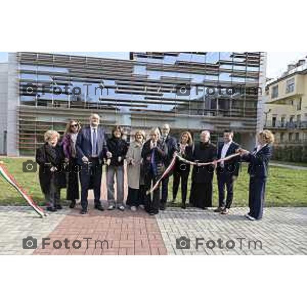 Bergamo Università inaugurazione polo multifunzionale di via F.lli Calvi, 10, destinato a diventare un punto di riferimento per la vita accademica e per i servizi agli studenti nel centro cittadino. 3 Marzo 2026 Bergamo Italia foto Tiziano Manzoni Lapresse