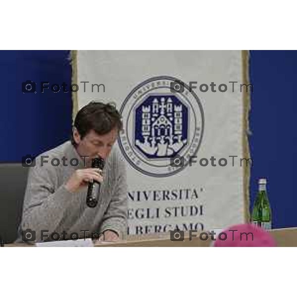 Bergamo Università inaugurazione polo multifunzionale di via F.lli Calvi, 10, destinato a diventare un punto di riferimento per la vita accademica e per i servizi agli studenti nel centro cittadino. 3 Marzo 2026 Bergamo Italia foto Tiziano Manzoni Lapresse