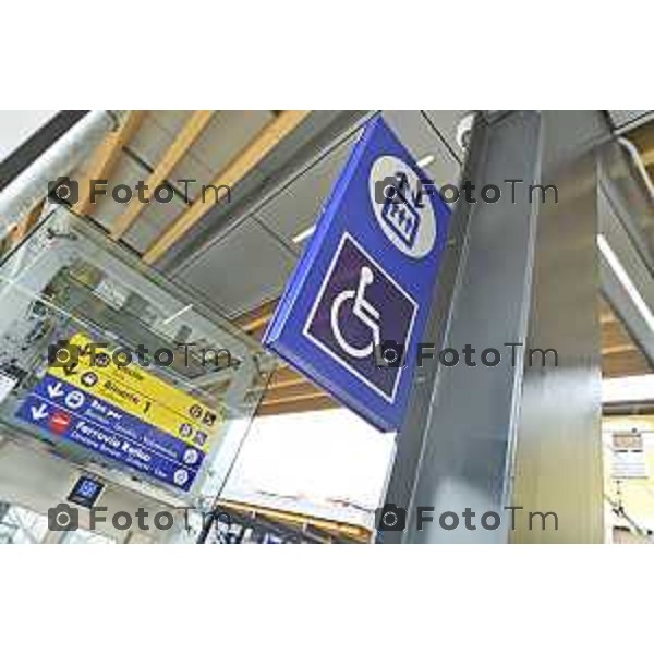 Tirano, Valtellina Sondrio Lavori ristrutturazione stazione ferroviaria rfi Olimpiadi 2026 2 Marzo 2026 Bergamo Italia foto Tiziano Manzoni Lapresse