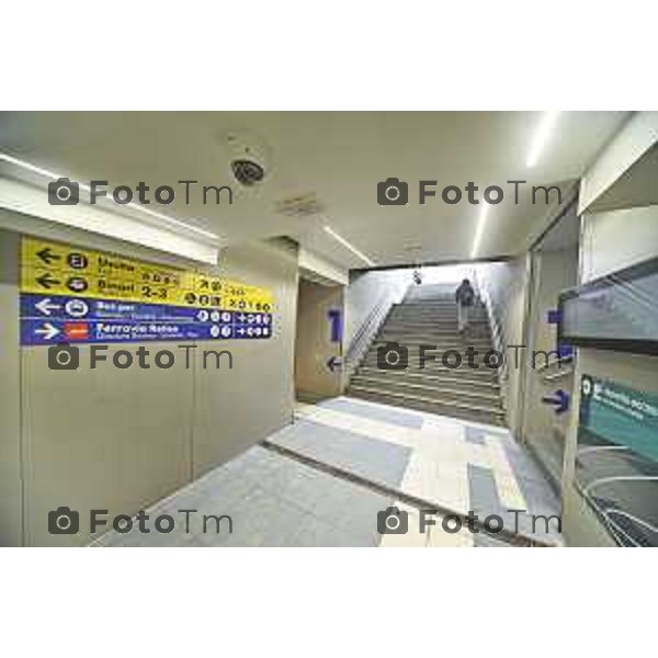 Tirano, Valtellina Sondrio Lavori ristrutturazione stazione ferroviaria rfi Olimpiadi 2026 2 Marzo 2026 Bergamo Italia foto Tiziano Manzoni Lapresse