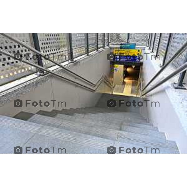 Tirano, Valtellina Sondrio Lavori ristrutturazione stazione ferroviaria rfi Olimpiadi 2026 2 Marzo 2026 Bergamo Italia foto Tiziano Manzoni Lapresse