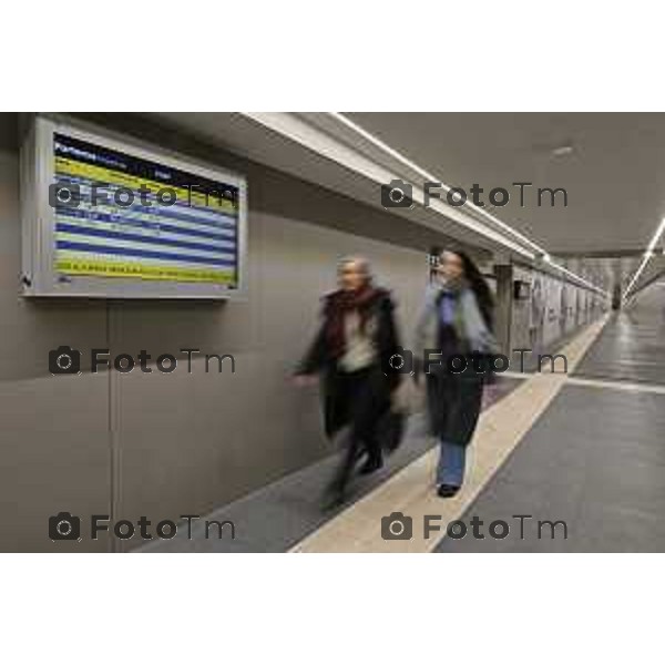Tirano, Valtellina Sondrio Lavori ristrutturazione stazione ferroviaria rfi Olimpiadi 2026 2 Marzo 2026 Bergamo Italia foto Tiziano Manzoni Lapresse