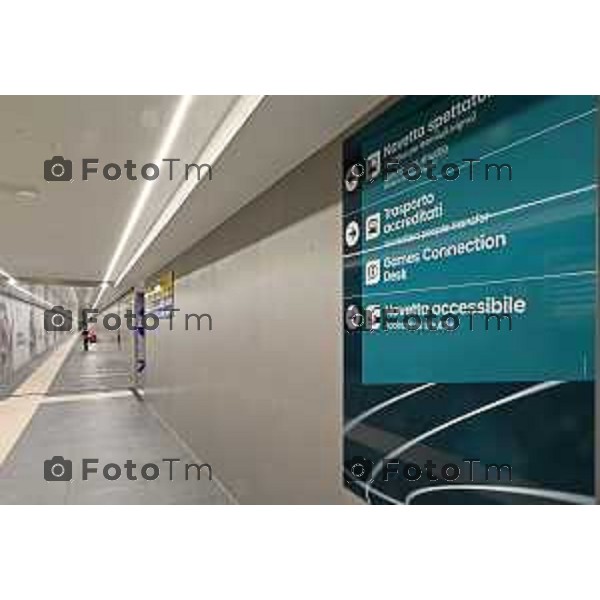 Tirano, Valtellina Sondrio Lavori ristrutturazione stazione ferroviaria rfi Olimpiadi 2026 2 Marzo 2026 Bergamo Italia foto Tiziano Manzoni Lapresse