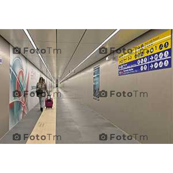 Tirano, Valtellina Sondrio Lavori ristrutturazione stazione ferroviaria rfi Olimpiadi 2026 2 Marzo 2026 Bergamo Italia foto Tiziano Manzoni Lapresse