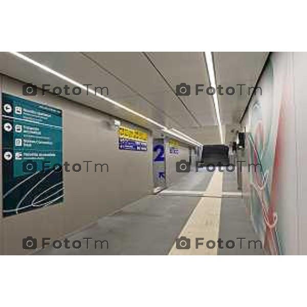 Tirano, Valtellina Sondrio Lavori ristrutturazione stazione ferroviaria rfi Olimpiadi 2026 2 Marzo 2026 Bergamo Italia foto Tiziano Manzoni Lapresse