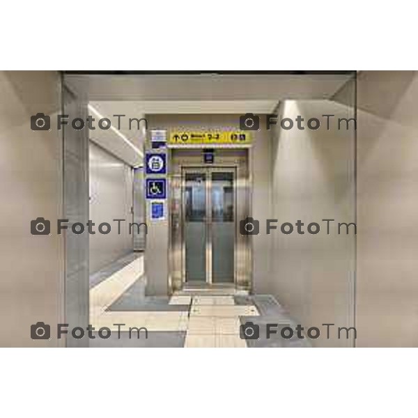 Tirano, Valtellina Sondrio Lavori ristrutturazione stazione ferroviaria rfi Olimpiadi 2026 2 Marzo 2026 Bergamo Italia foto Tiziano Manzoni Lapresse