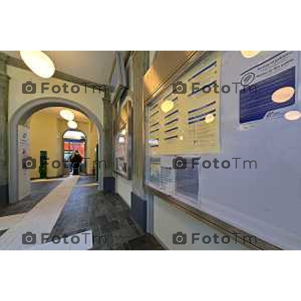 Tirano, Valtellina Sondrio Lavori ristrutturazione stazione ferroviaria rfi Olimpiadi 2026 2 Marzo 2026 Bergamo Italia foto Tiziano Manzoni Lapresse