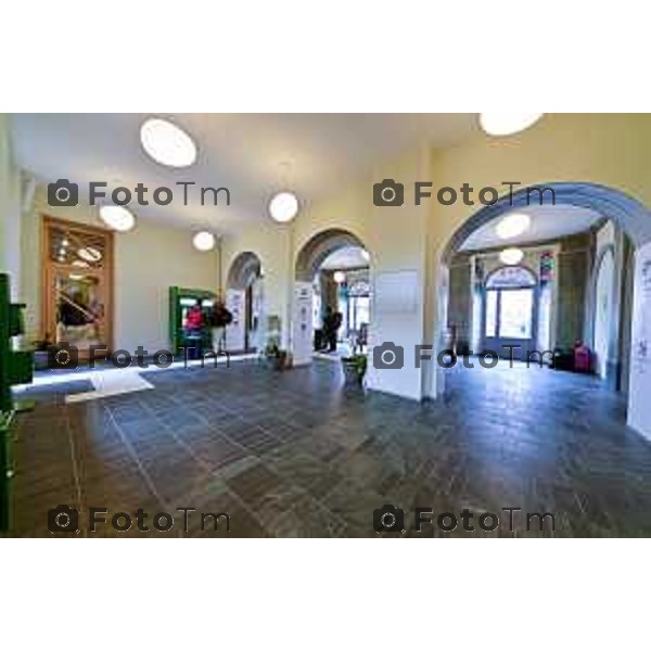 Tirano, Valtellina Sondrio Lavori ristrutturazione stazione ferroviaria rfi Olimpiadi 2026 2 Marzo 2026 Bergamo Italia foto Tiziano Manzoni Lapresse