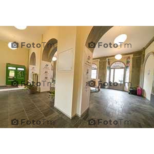 Tirano, Valtellina Sondrio Lavori ristrutturazione stazione ferroviaria rfi Olimpiadi 2026 2 Marzo 2026 Bergamo Italia foto Tiziano Manzoni Lapresse