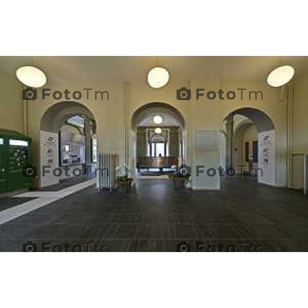 Tirano, Valtellina Sondrio Lavori ristrutturazione stazione ferroviaria rfi Olimpiadi 2026 2 Marzo 2026 Bergamo Italia foto Tiziano Manzoni Lapresse