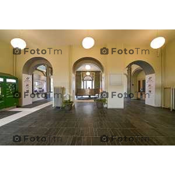 Tirano, Valtellina Sondrio Lavori ristrutturazione stazione ferroviaria rfi Olimpiadi 2026 2 Marzo 2026 Bergamo Italia foto Tiziano Manzoni Lapresse