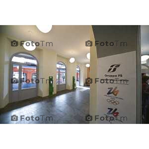 Tirano, Valtellina Sondrio Lavori ristrutturazione stazione ferroviaria rfi Olimpiadi 2026 2 Marzo 2026 Bergamo Italia foto Tiziano Manzoni Lapresse