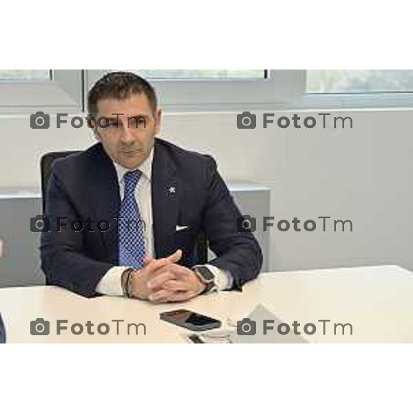 Insieme per il territorio. Stabilimento di S.Pellegrino a San Pellegrino Terme. illustrati i progetti sviluppati e pensati per il territorio, a partire da Casa Paradiso ne parla Michel Beneventi Ad dell\'azienda 4 Marzo 2026 Bergamo Italia foto Tiziano Manzoni Lapresse