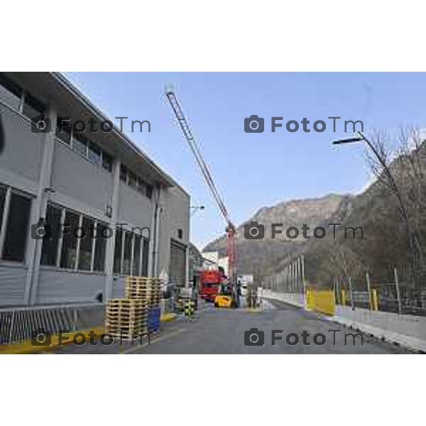 Stabilimento di S.Pellegrino a San Pellegrino Terme. 4 Marzo 2026 Bergamo Italia foto Tiziano Manzoni Lapresse