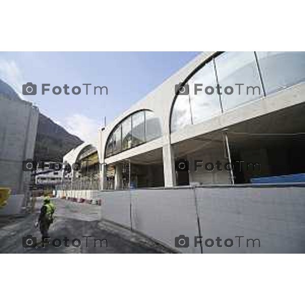 Stabilimento di S.Pellegrino a San Pellegrino Terme. 4 Marzo 2026 Bergamo Italia foto Tiziano Manzoni Lapresse