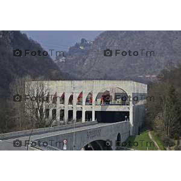 Stabilimento di S.Pellegrino a San Pellegrino Terme. 4 Marzo 2026 Bergamo Italia foto Tiziano Manzoni Lapresse