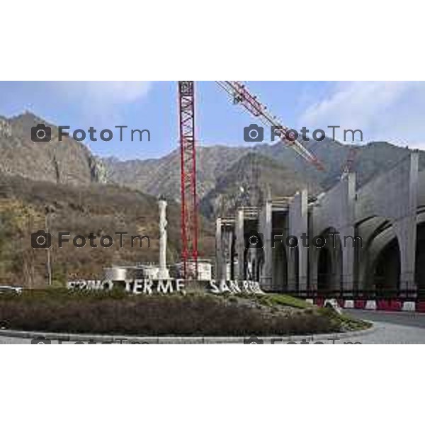 Stabilimento di S.Pellegrino a San Pellegrino Terme. 4 Marzo 2026 Bergamo Italia foto Tiziano Manzoni Lapresse