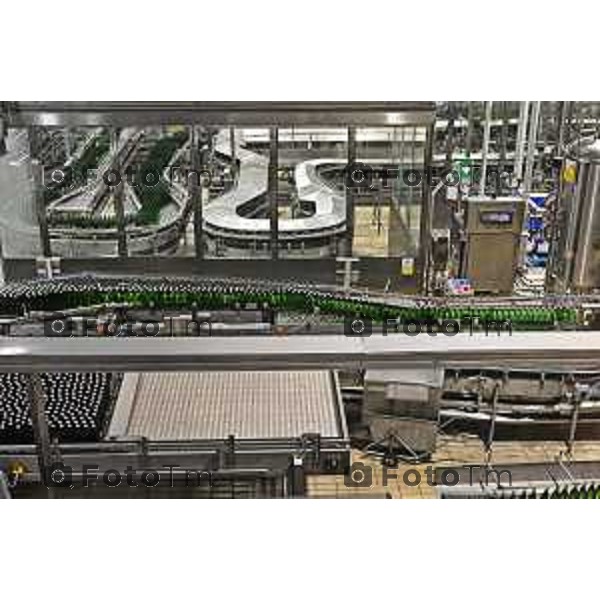 Stabilimento di S.Pellegrino a San Pellegrino Terme. 4 Marzo 2026 Bergamo Italia foto Tiziano Manzoni Lapresse