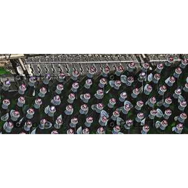 Stabilimento di S.Pellegrino a San Pellegrino Terme. 4 Marzo 2026 Bergamo Italia foto Tiziano Manzoni Lapresse