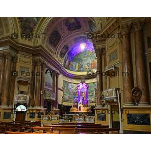 Bergamo chiesa e chiesetta interna parrocchia Alle grazie in viale papa Giovanni Porta nuova 5 Marzo 2026 Bergamo Italia foto Tiziano Manzoni Lapresse