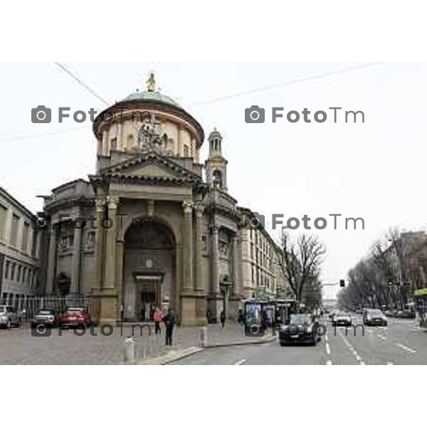 Bergamo chiesa e chiesetta interna parrocchia Alle grazie in viale papa Giovanni Porta nuova 5 Marzo 2026 Bergamo Italia foto Tiziano Manzoni Lapresse