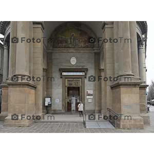 Bergamo chiesa e chiesetta interna parrocchia Alle grazie in viale papa Giovanni Porta nuova 5 Marzo 2026 Bergamo Italia foto Tiziano Manzoni Lapresse